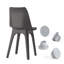 Foreston Patio Dining Side Chair with Cushion