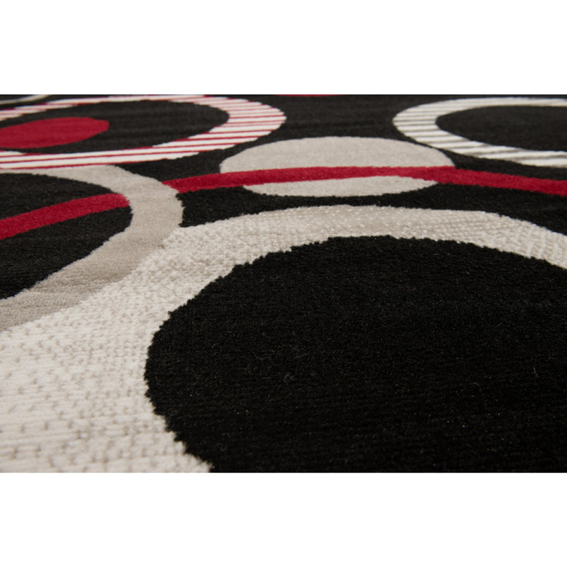 Gober Geometric Indoor Rug, Rectangle 7'10" x 10'6"
