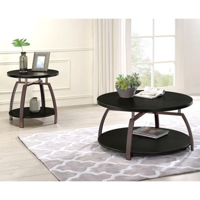 Ensemble de tables basses rondes 2 pièces Starrett