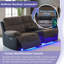 Ensemble de canapé inclinable électrique 3 pièces Modern Luxury