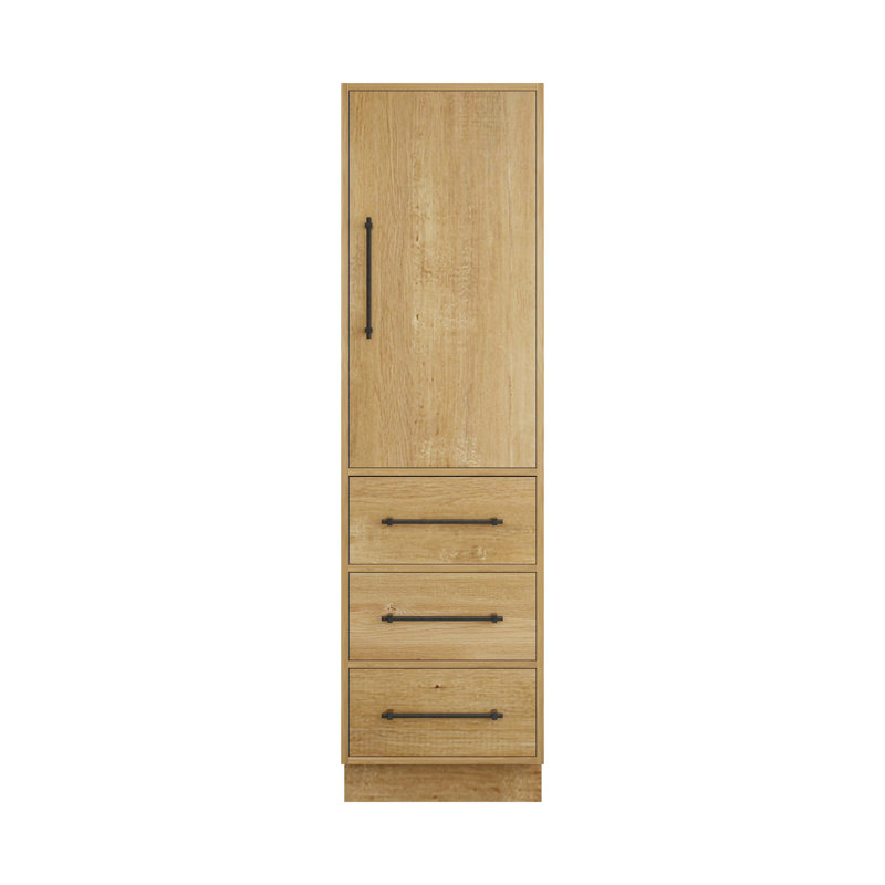 Victoria 20" Side Cabinet Freestanding, Oak
