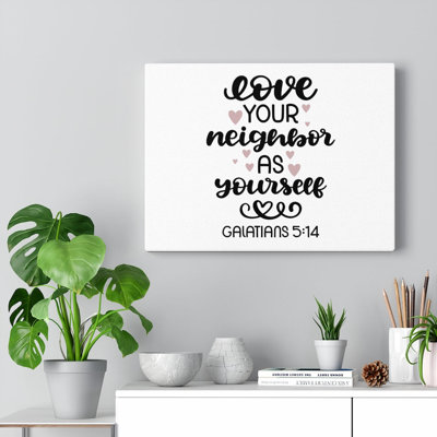 Your Neighbor - Wrapped Canvas Print