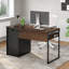 Bureau en bois manufacturé l 48 po avec plateau pour clavier et tiroir de classement Daylon-162031478-194538310
