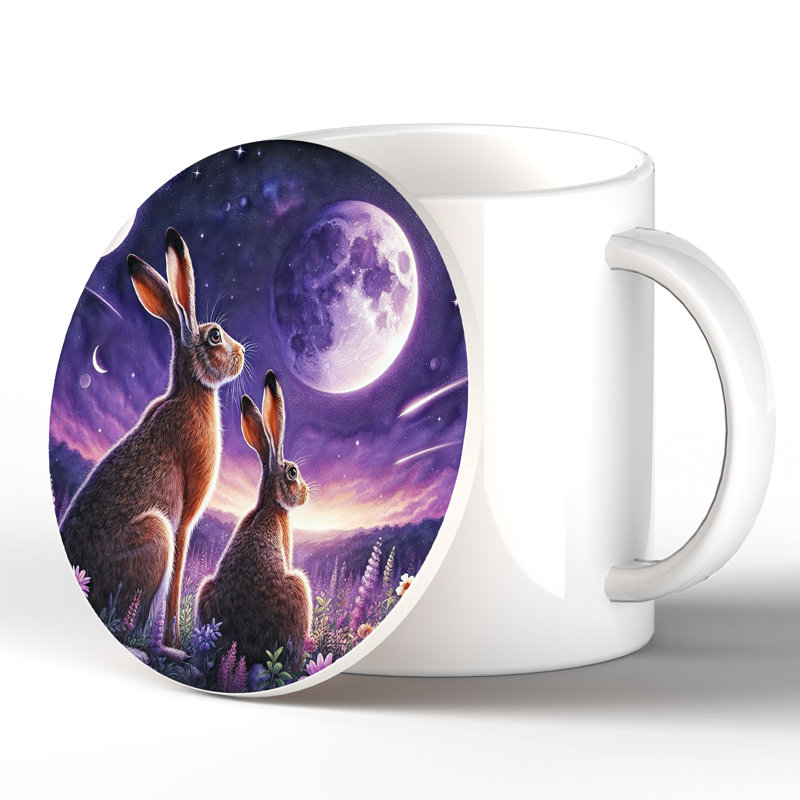Ceramic Round 1 Piece Coaster
