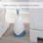 Bath Bliss Plastic Toilet Brush And Holder