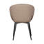 Ensemble de deux fauteuils de salle à manger recouverts de similicuir gris clair-1078967184