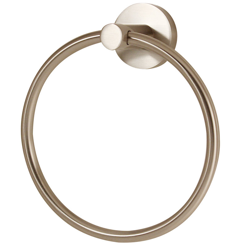 Towel Ring, Satin Nickel