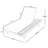 Dante Patio Acacia Wood Chaise Lounge With Adjustable Backrest (Cushion Not Included)-1848288517