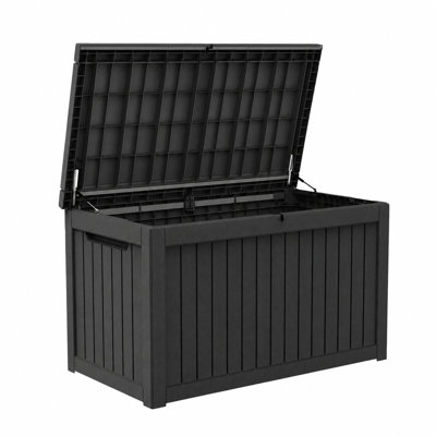 270 Gallons Water Resistant Resin Lockable Deck Box