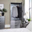 Phoenix 2 Door 3 Drawer Hanging Rail Bedroom Storage Wardrobe-45293239