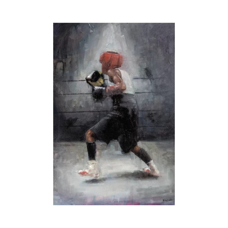 Lines Of Communication by Carlos Antonio Rancaño - Wrapped Canvas Painting, 66.04 cm H x 45.72 cm W x 3.175 cm D