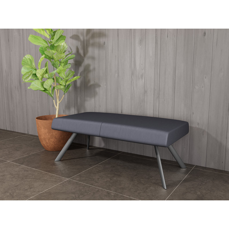 Banc de réception Willow, Noir Patriot Plus - nettoyez le vinyle avec un lin, Gris anthracite