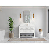 Ensemble de meuble-lavabo à simple cuve l 48 "Parker