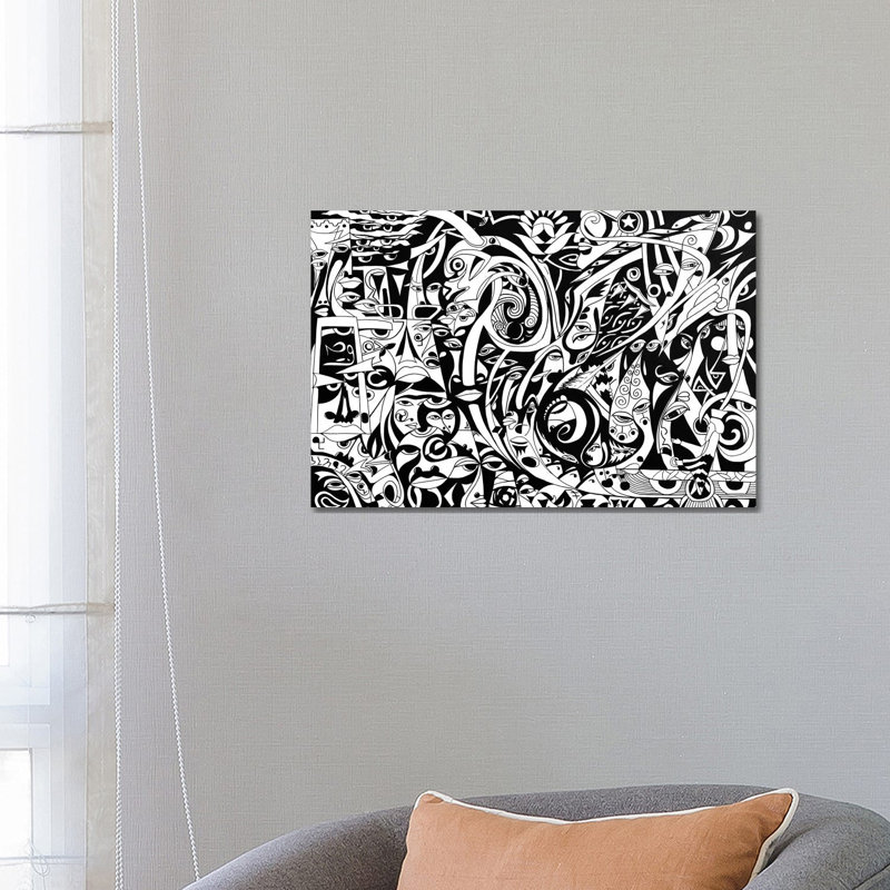Homa - Perse antique par Koorosh Nejad - impression sur toile tendue, H 18 po x l 26 po x P 1,5 po