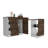 Kitchen Base Cabinet,Three Drawers, Two Internal Shelves, Multicolor