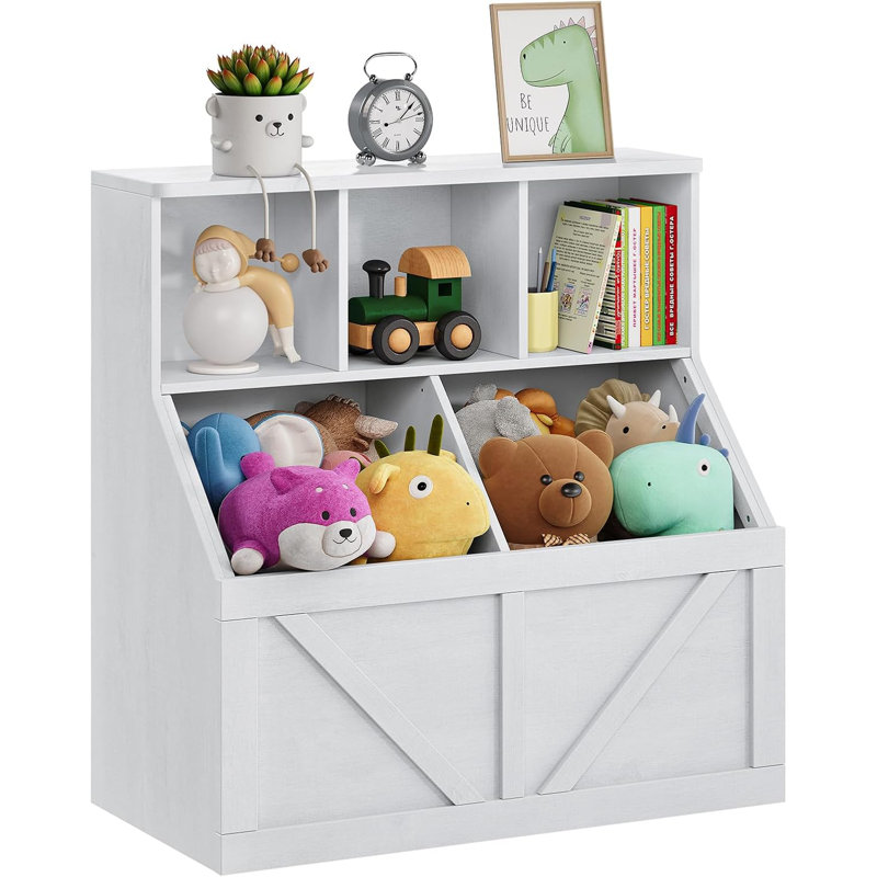 90cm H x 90cm W Bookcase, Beige