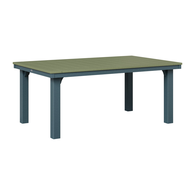 Table de salle à manger rectangulaire Berlin Gardens Homestead, Ardoise, Sauge