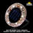 Bell+Howell Solar Powered Mosaic Disk Lights, Wireless Auto On/off Solar Pathway Garden Lights-128783581