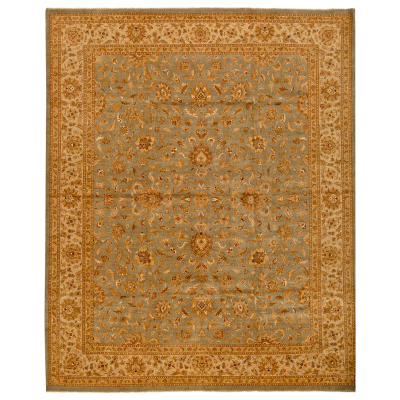 Tapis rectangulaire noué à la main