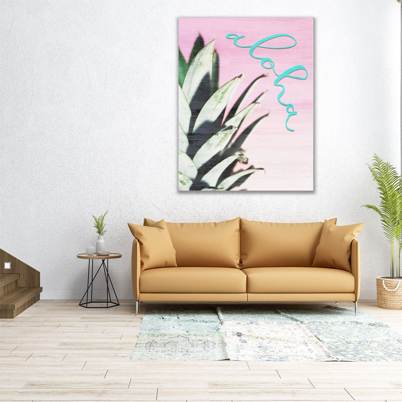 Aloha - reproduction d'art sur toile, H 30 po x l 24 po