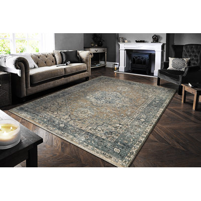 DAKOTA  6644-850 BEIGE/BLUE