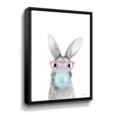 Bubble Gum Bunny " Bubble Gum Bunny " Painting Print