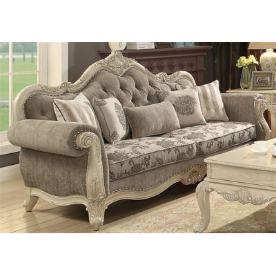 Renardo Upholstered 93.43 " Polyester Blend Sofa