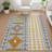 Machine Washable Indoor/Outdoor Chantille ACN2522 Southwest Rug-1810036718-1810036696
