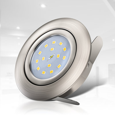 8 cm LED-Einbauleuchten-Set