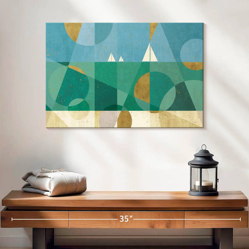 Paysage marin Avery I, H 16 po x l 24 po