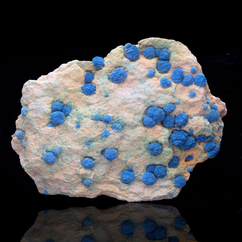 Azurite sur malachite de l'Utah