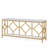 70.9" Extra Long Sofa Table, Industrial Narrow Console Table Behind Couch With Diamond Pattern Metal Frame, 2-Tier Open Storage