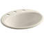 Lavabo de salle de bain ovale encastrable avec trop-plein Farmington-1574666998-1544844594