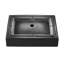 Voltaire 22" Ceramic Rectangle Vessel Sink, Matte Black SM-VS282MB-55039693