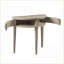 Table basse en grège récupérée vintage avec rangement pour vestibule et amp; Salon