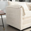 Chenille double rembourrée avec sacs latéraux et repose-pieds flexible pour espaces confortables Grandes poches, détente spacieuse-1938307028