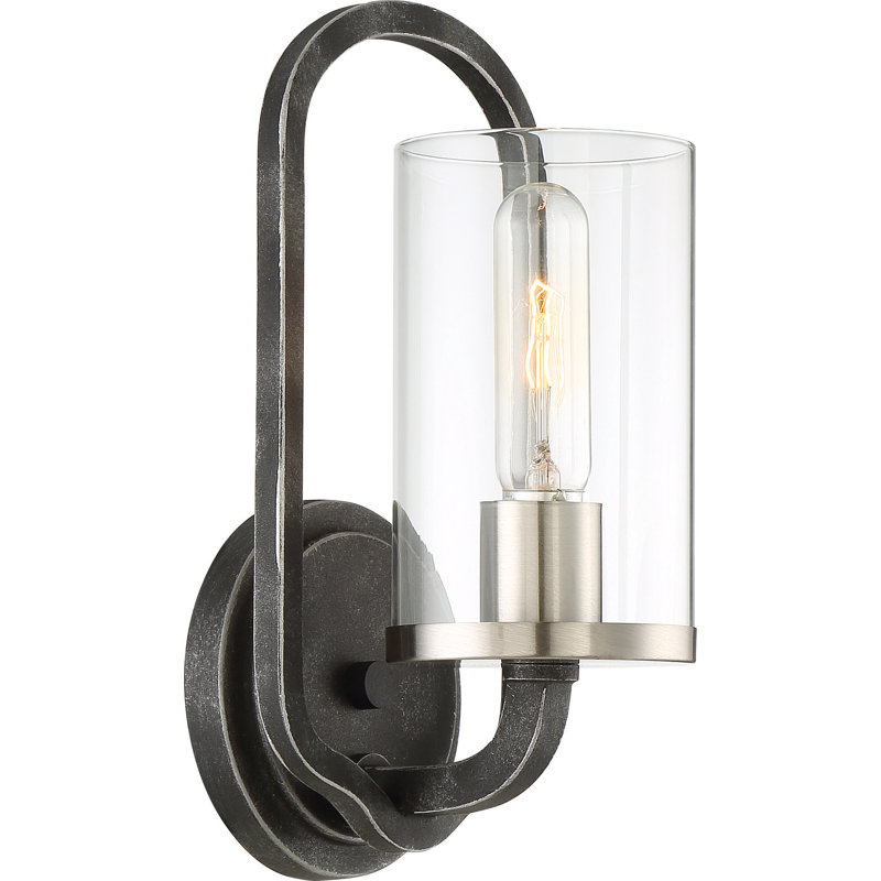 Keyunta Steel Armed Sconce
