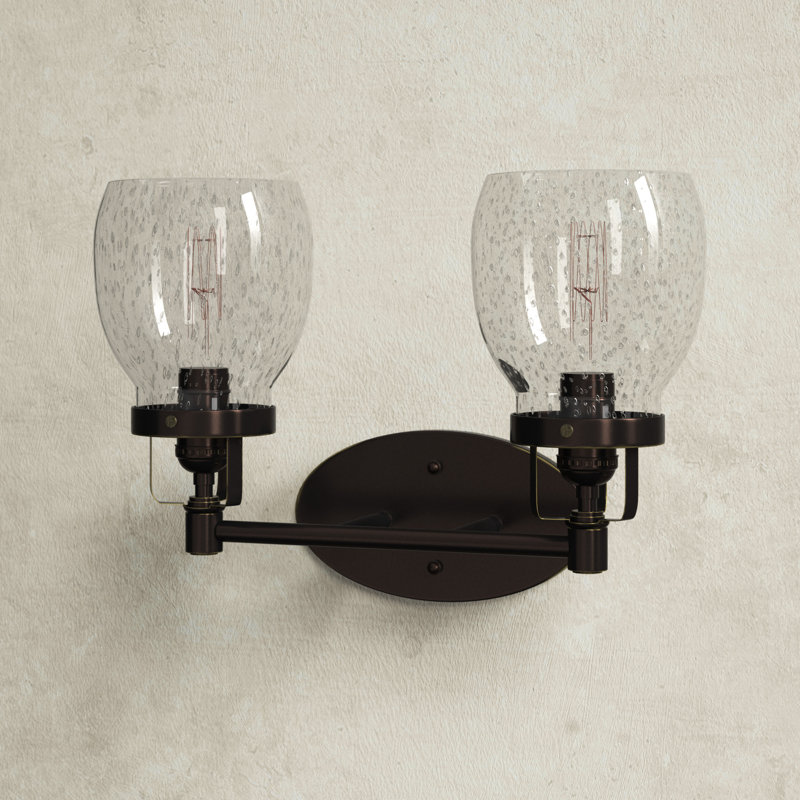 Belton Four Light Wall/ Bath from Generation Lighting , Bronze, No