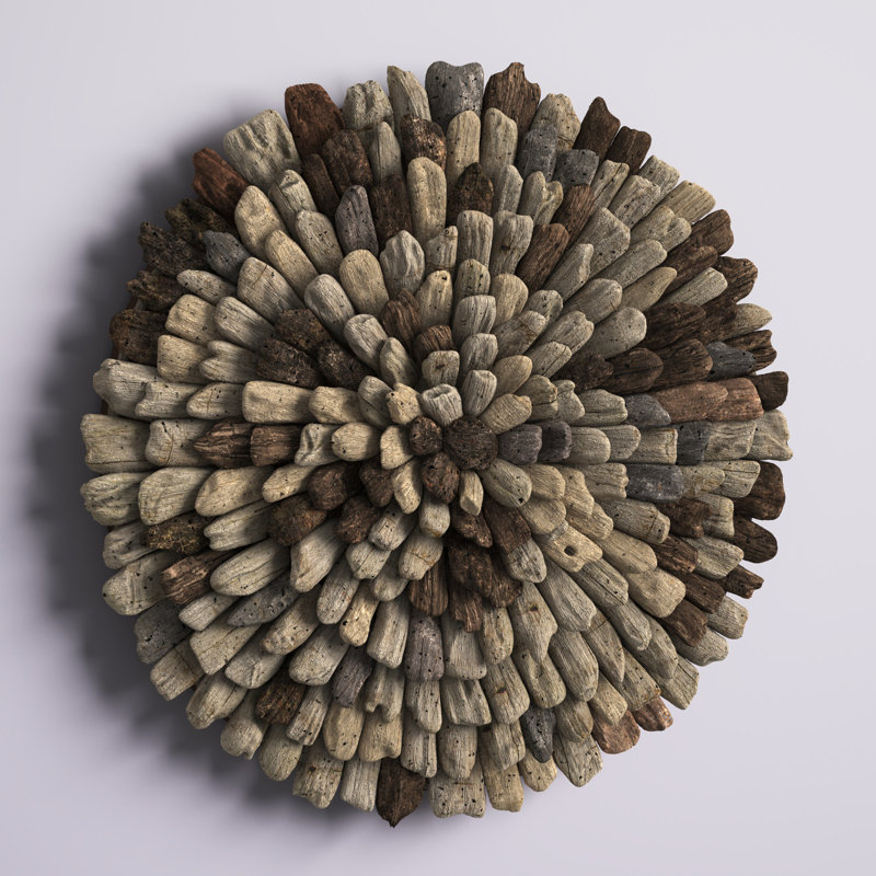 Round Driftwood Wall Décor