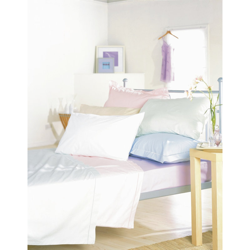 100% Cotton Oxford Pillow Case, White