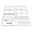 47.49X47.2X25.2” Steel Rolling Cart
