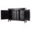 Furniture Classics Black Dalia Mahogany Accent Cabinet