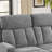 5‑Seat Manual Reclining L-Shaped Sectional Sofa Designed with a stationary middle seat that stays fixed in place-1918033313