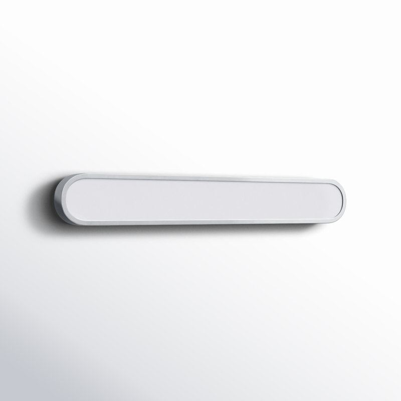Dimmable LED Bath Bar, White/Polished Chrome