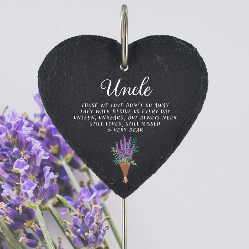 Moura Stone Plants & Flowers Memorial Plaque