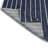 Coastal Directional Striped Flatweave Blue/White Wool Area Rug By Tufty Home-81280550