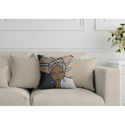Coussin Abike Tribal Abstract