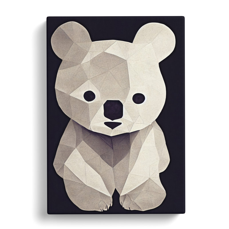 Abstract Koala Bear Vol.3 - Wrapped Canvas, 60cm H x 40cm W x 3cm D