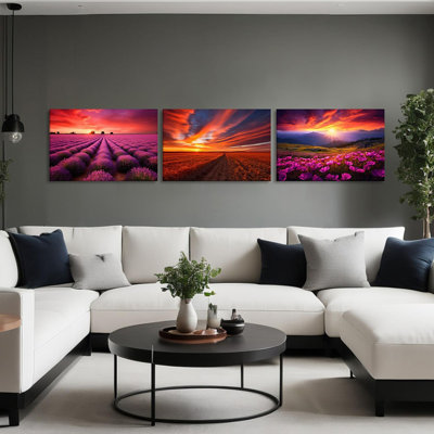 3 Piece Wrapped Canvas Print