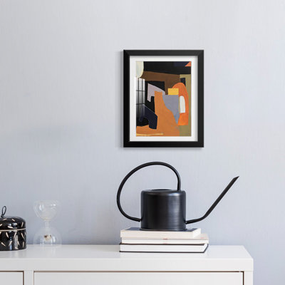 TheOlive PressRooomPremiumGalleryWrarapCanves-Reproduction encadrée